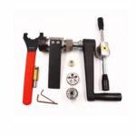 Herramienta para conificar y roscar de 1/4, 3/8 y 9/16 pulgadas, coning and threading tool