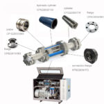 Piezas de la bomba de chorro de agua BFT