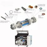 Piezas de corte por chorro de agua BFT