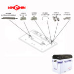 Adaptador de Alta Presión 49864309 | Conector 9/16" a 1/4" para Waterjet | 60K PSI | WinWin - Imagen 3