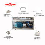 Adaptador de Válvula de Descarga Neumática 49830904 | Conector 1/4" HP para Waterjet | WinWin - Imagen 2